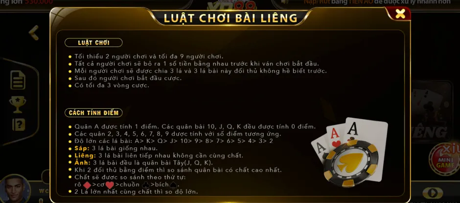 Luật chơi đơn giản nhưng thú vị đến từ Liêng