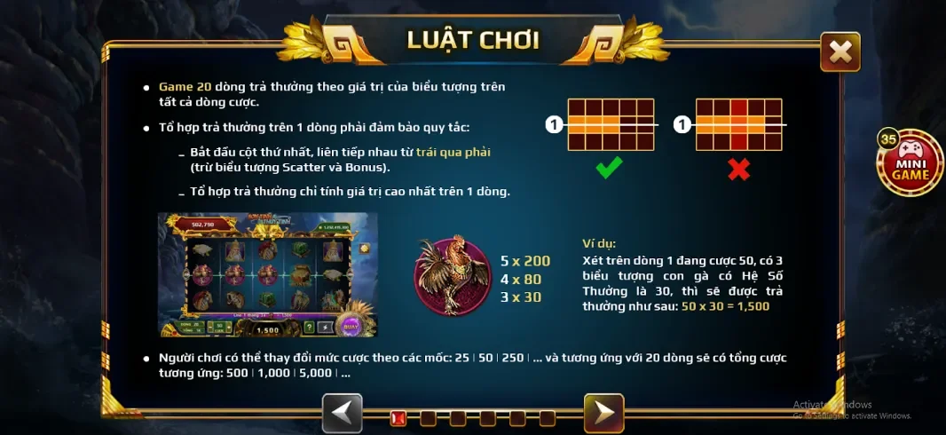 Luật chơi Sơn Tinh Thủy Tinh do Yo88 đề ra